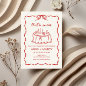 Dat is een meer met de hand geïllustreerde Red Eng Kaart