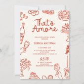 Dat is een meer rood geïllustreerd Vrijgezellenfee Kaart (Voorkant)