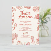 Dat is een meer rood geïllustreerd Vrijgezellenfee Kaart (Staand voorkant)