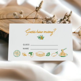 Dat is een meer rustieke Italiaanse gok hoeveel Informatiekaartje