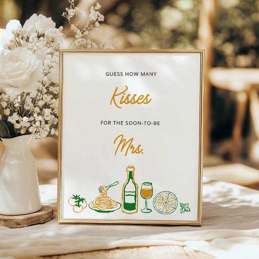 Dat is een meer rustieke Italiaanse gok hoeveel Poster