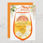 Dat is een meer tropisch Aperol Vrijgezellenfeest Kaart (Voorkant / Achterkant)