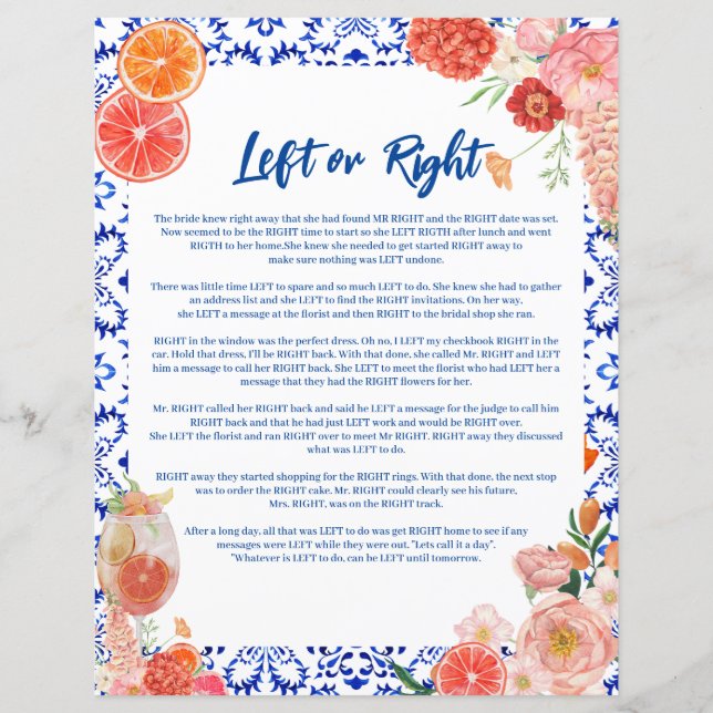 Dat is een meer vrijgezellenfeest links of rechts  (Voorkant)