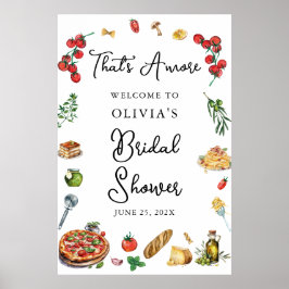 Dat is een meer Vrijgezellenfeest welkom teken Poster