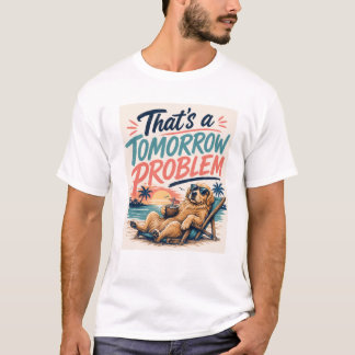 Dat Is Een Morgen Probleem Hond T-shirt 