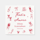 Dat is een nieuwe bruiloft servet (Voorkant)