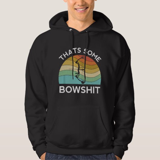Dat is een of andere boogschietboog pijl compound hoodie (Voorkant)