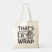 Dat is een omslag tote bag (Achterkant)