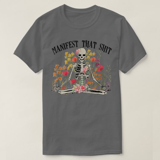 Dat is een schimmeltje met een schimmelskeleton Yo T-shirt (Design voorkant)