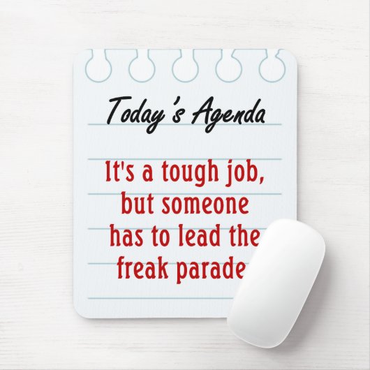 Dat is een stevige baan (2) muismat (Met muis)