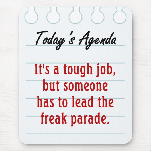 Dat is een stevige baan (2) muismat (Voorkant)