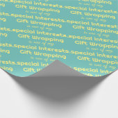 Dat is een van mijn speciale interesses cadeaupapier (Hoek)