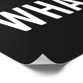 Dat is een verschrikkelijk idee grappige citaat poster (Hoek)