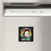 Dat is een verschrikkelijk idee... hoe laat? magneet (Insitu (Vaatwasser))