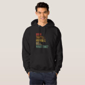 Dat is een vreselijk idee, hoe grappig is Bruh Mem Hoodie (Voorkant volledig)