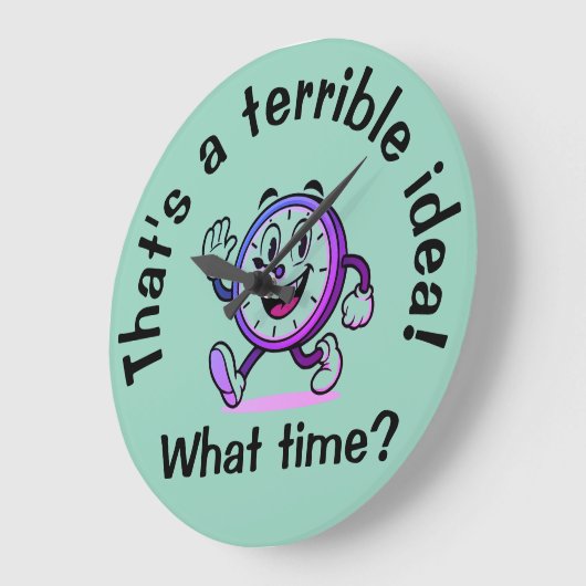 "Dat is een vreselijk idee... Hoe laat?" Grote Klok (Hoek)