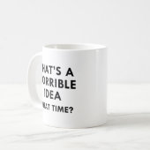Dat is een vreselijk idee koffiemok (Voorkant links)