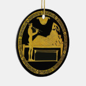 Dat is Entertainment! Keramisch Ornament (Rechts)