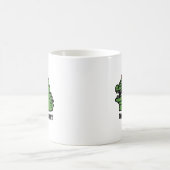 Dat is Funny Coffee Humor Crocodile Typografie Koffiemok (Center)