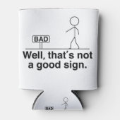 Dat is geen goed teken. blikjeskoeler (Voorkant)