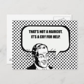 DAT IS GEEN KAPSEL, HET IS EEN KREET OM HULP BRIEFKAART (Voorkant / Achterkant)