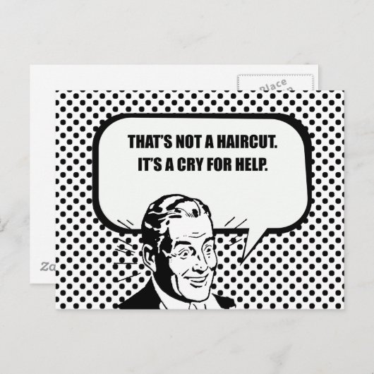 DAT IS GEEN KAPSEL, HET IS EEN KREET OM HULP BRIEFKAART (Voorkant / Achterkant)