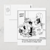 Dat is gewoon een schatting van de uitholling briefkaart (Voorkant / Achterkant)