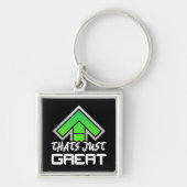 Dat is gewoon geweldig! sleutelhanger (Voorkant)
