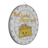 Dat is grappig wat Cheese zei Dartbord (Voorkant Links)