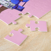 Dat is grappig wat ze zei. legpuzzel (Zijkant)