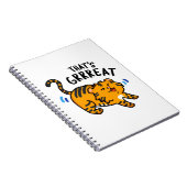 Dat is Grrrr Grappige Tijger Gebruul Pun  Notitieboek (Rechterzijde)