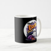 Dat is Halloween Ghost van Boo Sheet Koffiemok (Voorkant rechts)
