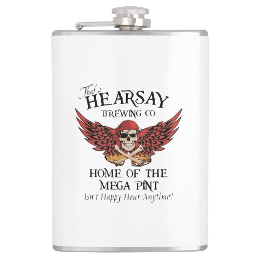 Dat is Hearsay Brewing Company Heupfles (Voorkant)