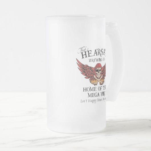 Dat is Hearsay Brewing Company Mok (Voorkant rechts)