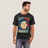 Dat is hem Protestantse Hervormingsdag Martin Luth T-shirt (Voorkant volledig)
