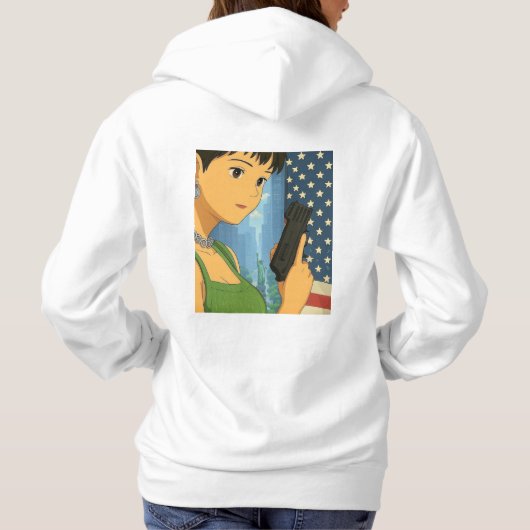 Dat is het Amerika dat ik wil! Hoodie (Achterkant)