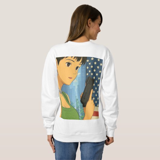 Dat is het Amerika dat ik wil! Trui (Achterkant volledig)