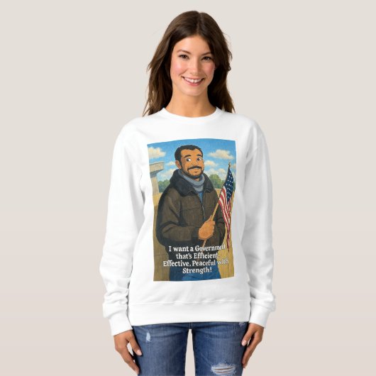 Dat is het Amerika dat ik wil! Trui (Voorkant volledig)