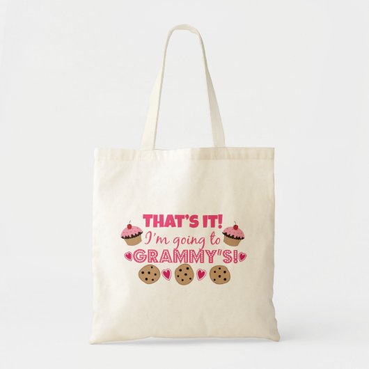 Dat is het! Ik ga naar Grammy's. Tote Bag (Voorkant)