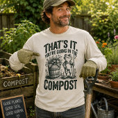 Dat is het, je gaat in de compost Tri-Blend shirt