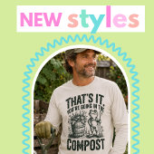 Dat is het, je gaat in de compost Tri-Blend shirt