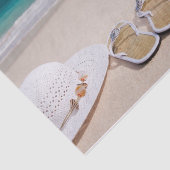 Dat is het leven!  Beach, Pet en Teenslippers Tissuepapier (Detail)