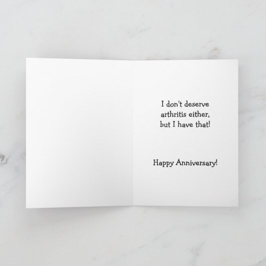 "Dat is het leven" Jubileum Kaart (Binnen)