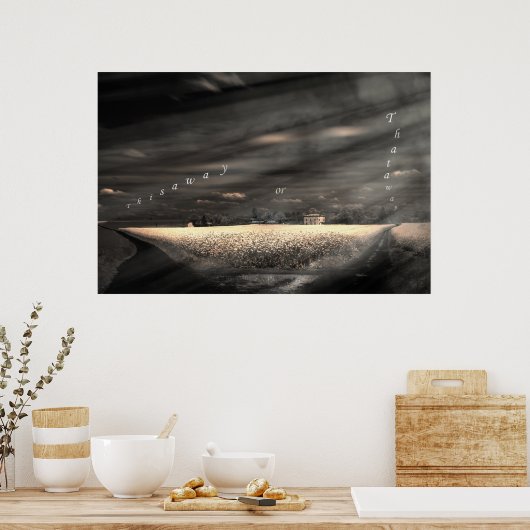 Dat is het leven poster (Keuken)