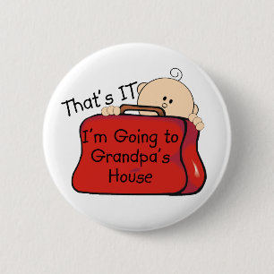 Dat is het opa ronde button 5,7 cm
