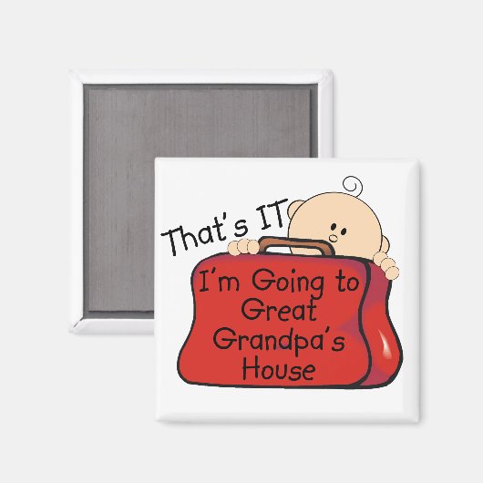Dat is het, overgrootvader magneet (Voorkant / Achterkant)