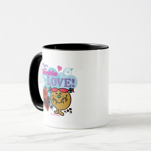 Dat is het probleem met liefde! mok (Voorkant links)