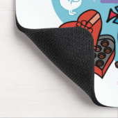 Dat is het probleem met liefde! muismat (Hoek)