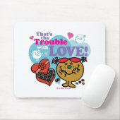 Dat is het probleem met liefde! muismat (Met muis)