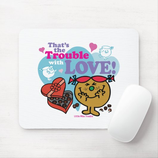 Dat is het probleem met liefde! muismat (Met muis)